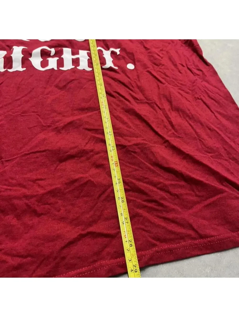 Y2K Shore You Right Funny Graphic T Shirt Red XL - Picture 4 of 6